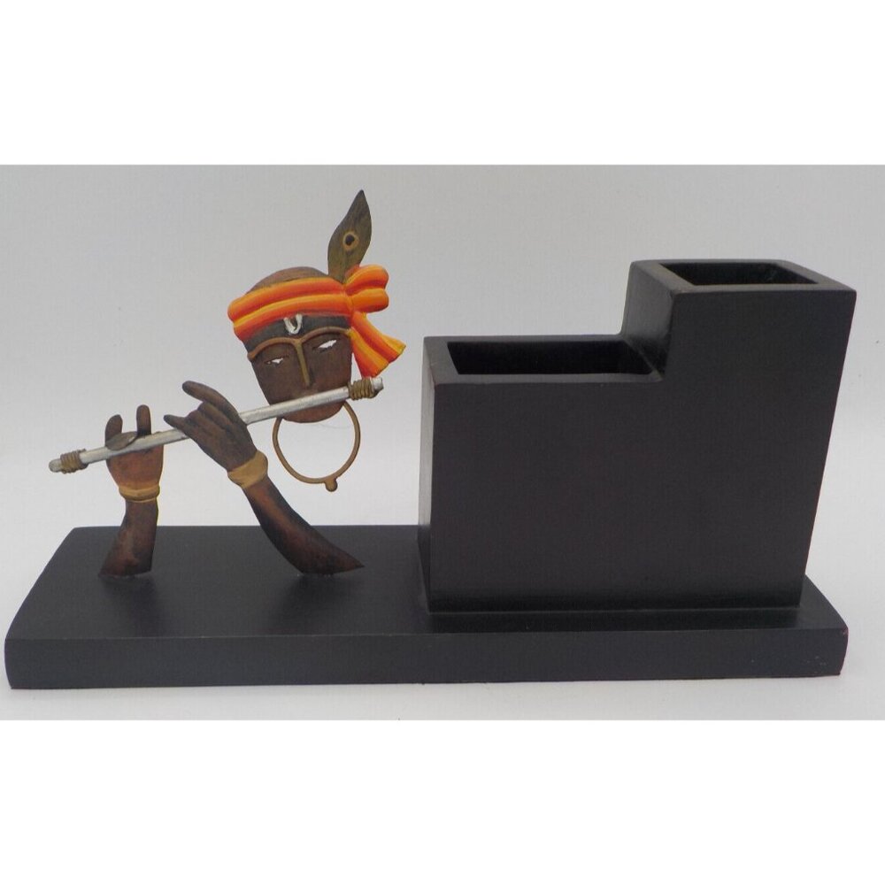 Krishna Playing Flute by Bastar Gifts/ Mementos Table TopDecorative Showpiece